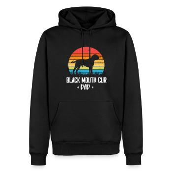 Black Mouth Cur - Männer Premium Bio Hoodie - Schwarz - Vorne - Nico (187cm)