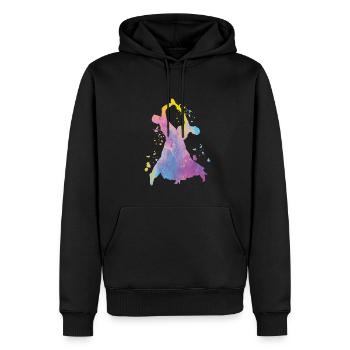 Wiener Walzer Gesellschaftstänze - Männer Premium Bio Hoodie - Schwarz - Vorne - Nico (187cm)
