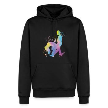Salsero Und Salsera Salsa-festival - Männer Premium Bio Hoodie - Schwarz - Vorne - Nico (187cm)