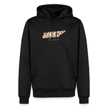 Tennessee Leo Staat Tennessee - Männer Premium Bio Hoodie - Schwarz - Vorne - Nico (187cm)