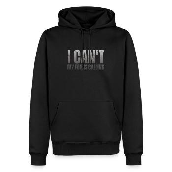 Wing Foil Wingsurfing Foil Wing - Männer Premium Bio Hoodie - Schwarz - Vorne - Nico (187cm)