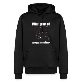 Welcher Teil Der Aresti-kunstflugfiguren - Männer Premium Bio Hoodie - Schwarz - Vorne - Nico (187cm)
