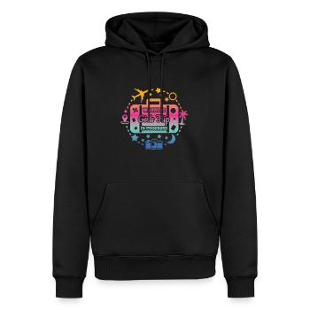 Girl Weekend Girls Trip In Progress - Männer Premium Bio Hoodie - Schwarz - Vorne - Nico (187cm)