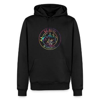 Girl Weekend Girls Trip Beach Vibes 2024 - Männer Premium Bio Hoodie - Schwarz - Vorne - Nico (187cm)