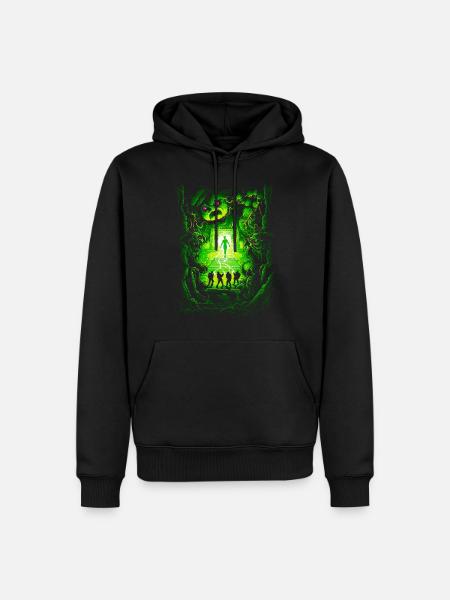 Ghostbusters Ecto Gang - Men’s Premium Organic Hoodie - black