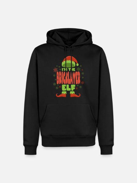 Maurer Christmas Elf - Men’s Premium Organic Hoodie - black