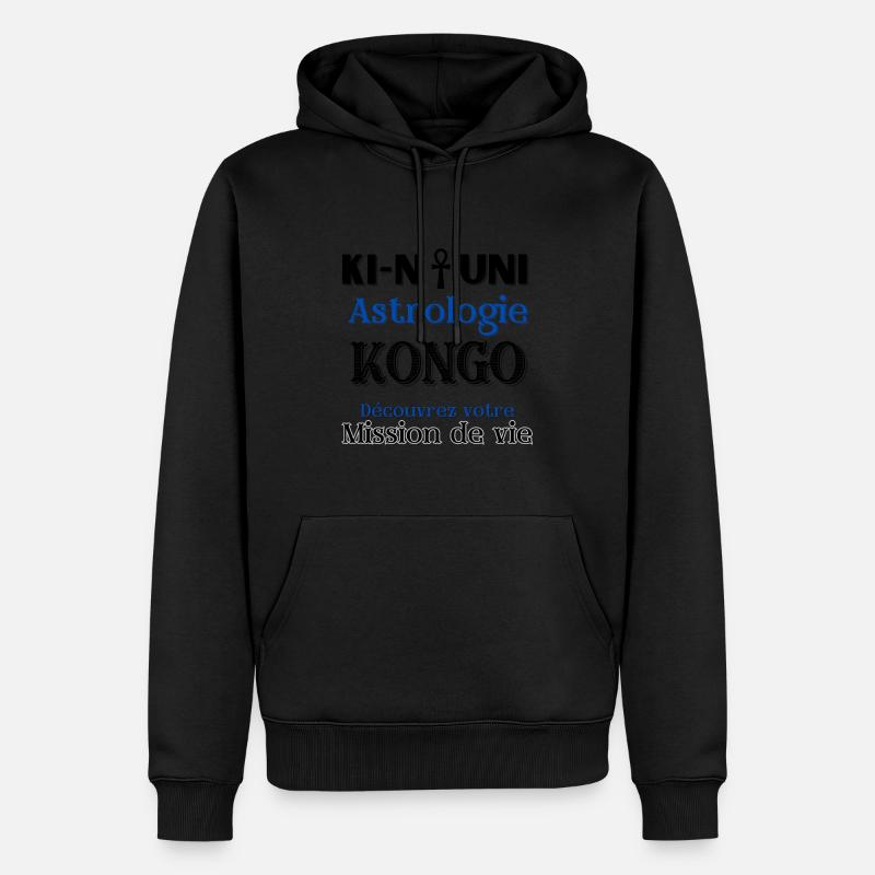 KI-NTUNI_Astrologie Kongo - Männer Premium Bio Hoodie - undefined