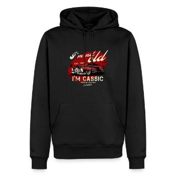 I'm not old, I'm classic. Special Edition 1969. - Männer Premium Bio Hoodie - Schwarz - Vorne - Nico (187cm)
