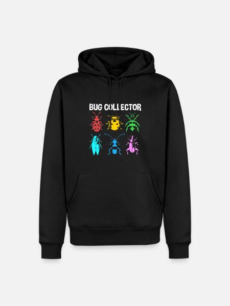 Insect - Men’s Premium Organic Hoodie - black