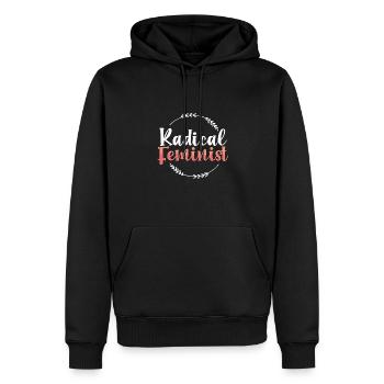 Frauen Inspriational Gabe Radikale feministische Gabe - Männer Premium Bio Hoodie - Schwarz - Vorne - Nico (187cm)