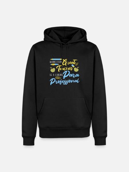 Paraprofessional - Men’s Premium Organic Hoodie - black