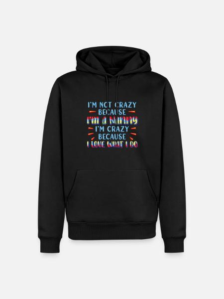 Nanny Babysitter Childminder - Men’s Premium Organic Hoodie - black