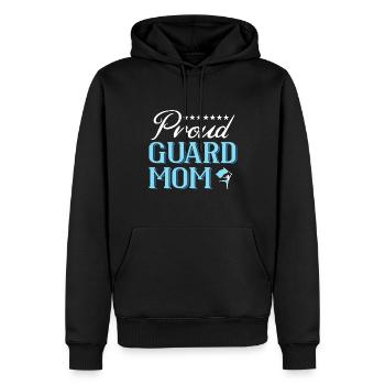 Color Guard - Männer Premium Bio Hoodie - Schwarz - Vorne - Nico (187cm)