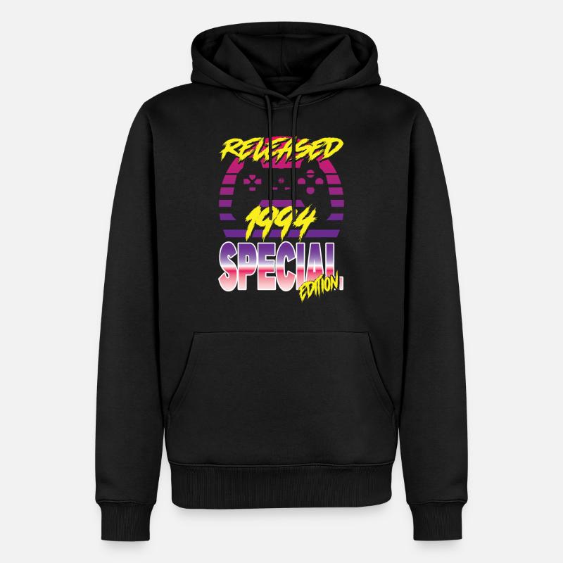 Released 1994 Special Edition - Männer Premium Bio Hoodie - Schwarz