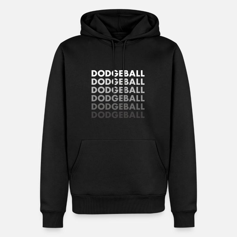 Ballon chasseur sportif - Sweat à capuche Premium bio Homme - noir