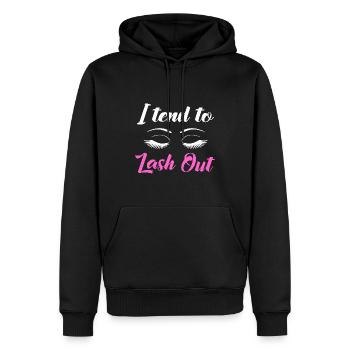 Kosmetik Make-up Kosmetikerin - Männer Premium Bio Hoodie - Schwarz - Vorne - Nico (187cm)