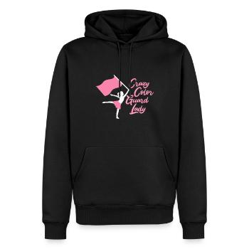 Color Guard - Men’s Premium Organic Hoodie - black - Front - Nico (187cm)