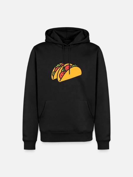 Tacos - Men’s Premium Organic Hoodie - black