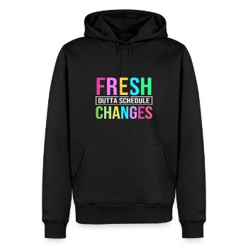 Schulbetreuer Schulberater Mentor Conseiller scolaire - Sweat à capuche Premium bio Homme - noir - Devant - Nico (187cm)