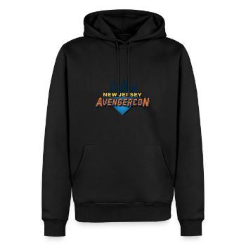 New Jersey Avenger Con T-Shirt - Sweat à capuche Premium bio Homme - noir - Devant - Nico (187cm)