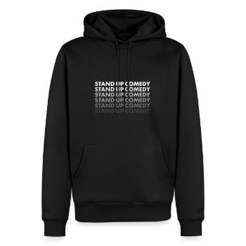 Comedian Stand Up Comedy - Men’s Premium Organic Hoodie - black - Front - Nico (187cm)