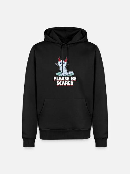 Halloween - Sweat à capuche Premium bio Homme - noir