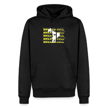 Breakdance Tanzen - Männer Premium Bio Hoodie - Schwarz - Vorne - Nico (187cm)