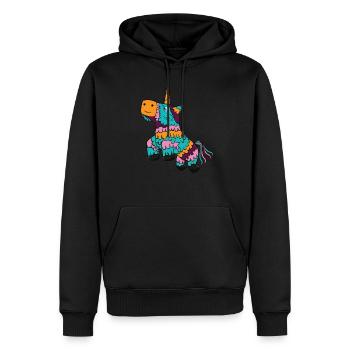Cinco De Mayo Licorne Pinata Heureux Cadeau Du Mexique - Sweat à capuche Premium bio Homme - noir - Devant - Nico (187cm)