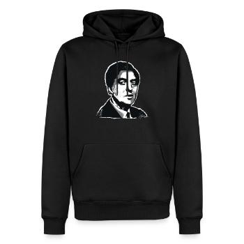 Alban Berg Classic Music Gift Cadeau - Sweat à capuche Premium bio Homme - noir - Devant - Nico (187cm)