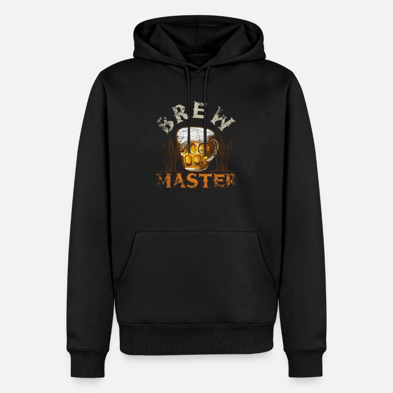 Brew Master - Männer Premium Bio Hoodie - Schwarz
