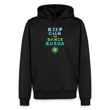 Rueda de Casino Dance Cuba - Männer Premium Bio Hoodie - Schwarz - Vorne - Nico (187cm)