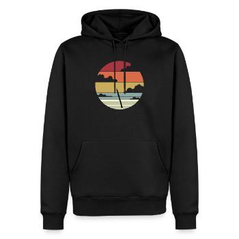 Oboist Oboe Musikinstrument Musiker Geschenkidee - Männer Premium Bio Hoodie - Schwarz - Vorne - Nico (187cm)