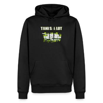 Tank Lover Panzerfahrer Panzer Spruch Lustig - Männer Premium Bio Hoodie - Schwarz - Vorne - Nico (187cm)