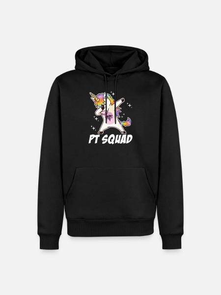 PT Squad - Men’s Premium Organic Hoodie - black