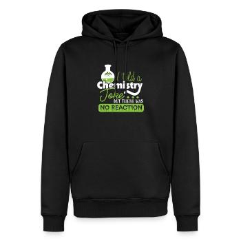 Chemie Witz Chemielehrer Chemiker - Männer Premium Bio Hoodie - Schwarz - Vorne - Nico (187cm)
