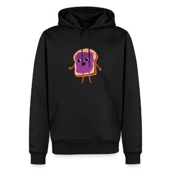 Peanut Butter and Jelly Costume Halloween Matching - Männer Premium Bio Hoodie - Schwarz - Vorne - Nico (187cm)
