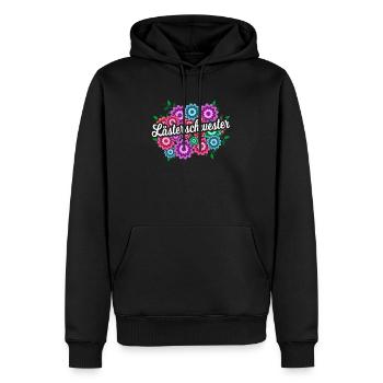Lästerschwester Lästern Gossip Bf Beste Freunde - Männer Premium Bio Hoodie - Schwarz - Vorne - Nico (187cm)