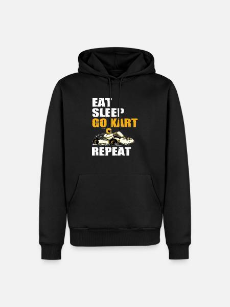 Go Kart - Men’s Premium Organic Hoodie - black