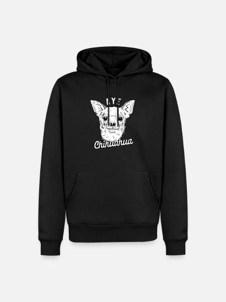 Chihuahua - Men’s Premium Organic Hoodie - black