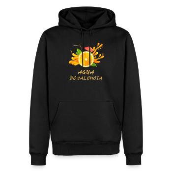 Agua de Valencia, Valence, Espagne, vacances, Fun - Sweat à capuche Premium bio Homme - noir - Devant - Nico (187cm)