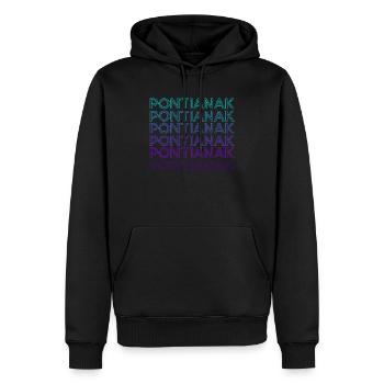 Pontianak Malaiische Mythologie Indonesisch Retro - Männer Premium Bio Hoodie - Schwarz - Vorne - Nico (187cm)