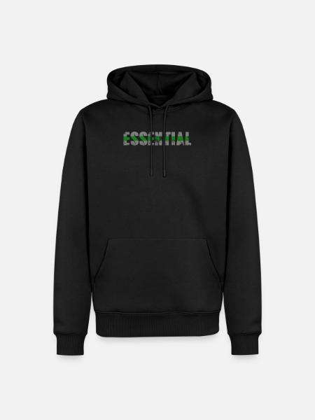 Essential Park Ranger - Men’s Premium Organic Hoodie - black