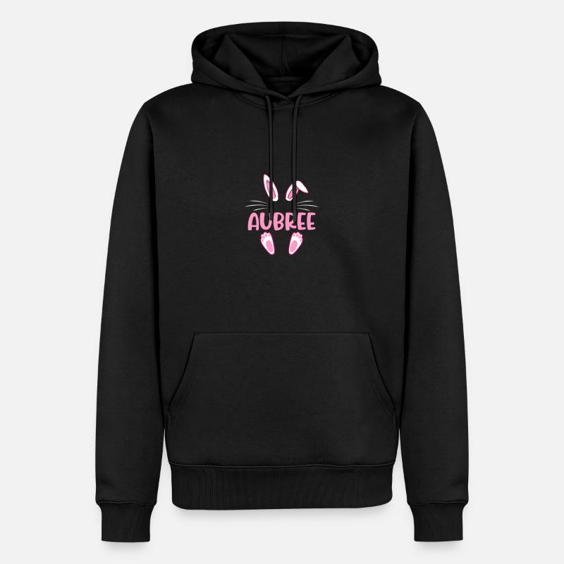 AUBREE Easter - Männer Premium Bio Hoodie - Schwarz