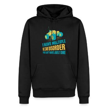 J’ai plusieurs RC Car Disorder Télécommande - Sweat à capuche Premium bio Homme - noir - Devant - Nico (187cm)