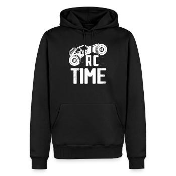 RC Time Télécommande Modèle De Voiture - Sweat à capuche Premium bio Homme - noir - Devant - Nico (187cm)