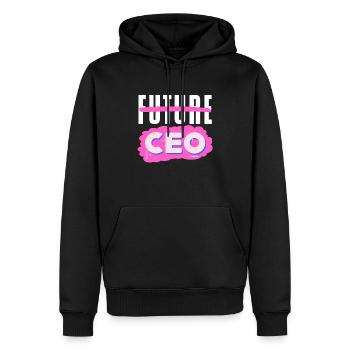 Feminist Women's Rights Female - Men’s Premium Organic Hoodie - black - Front - Nico (187cm)
