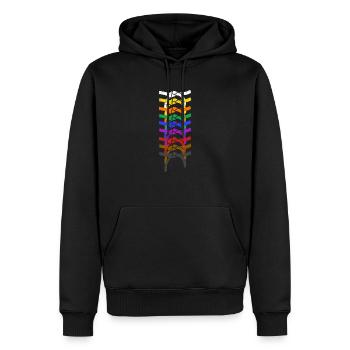 Karate Gürtel Japanische Kampfsportarten Kampf - Männer Premium Bio Hoodie - Schwarz - Vorne - Nico (187cm)