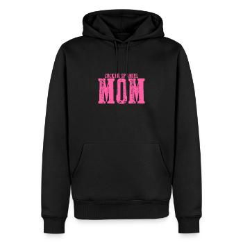 Cocker Épagneul Maman Chien - Sweat à capuche Premium bio Homme - noir - Devant - Nico (187cm)