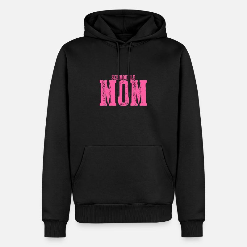 Schnoodle maman Chien - Sweat à capuche Premium bio Homme - noir