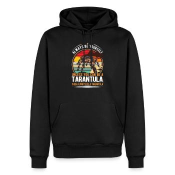 Tarantel Geschenk Tarantula - Männer Premium Bio Hoodie - Schwarz - Vorne - Nico (187cm)